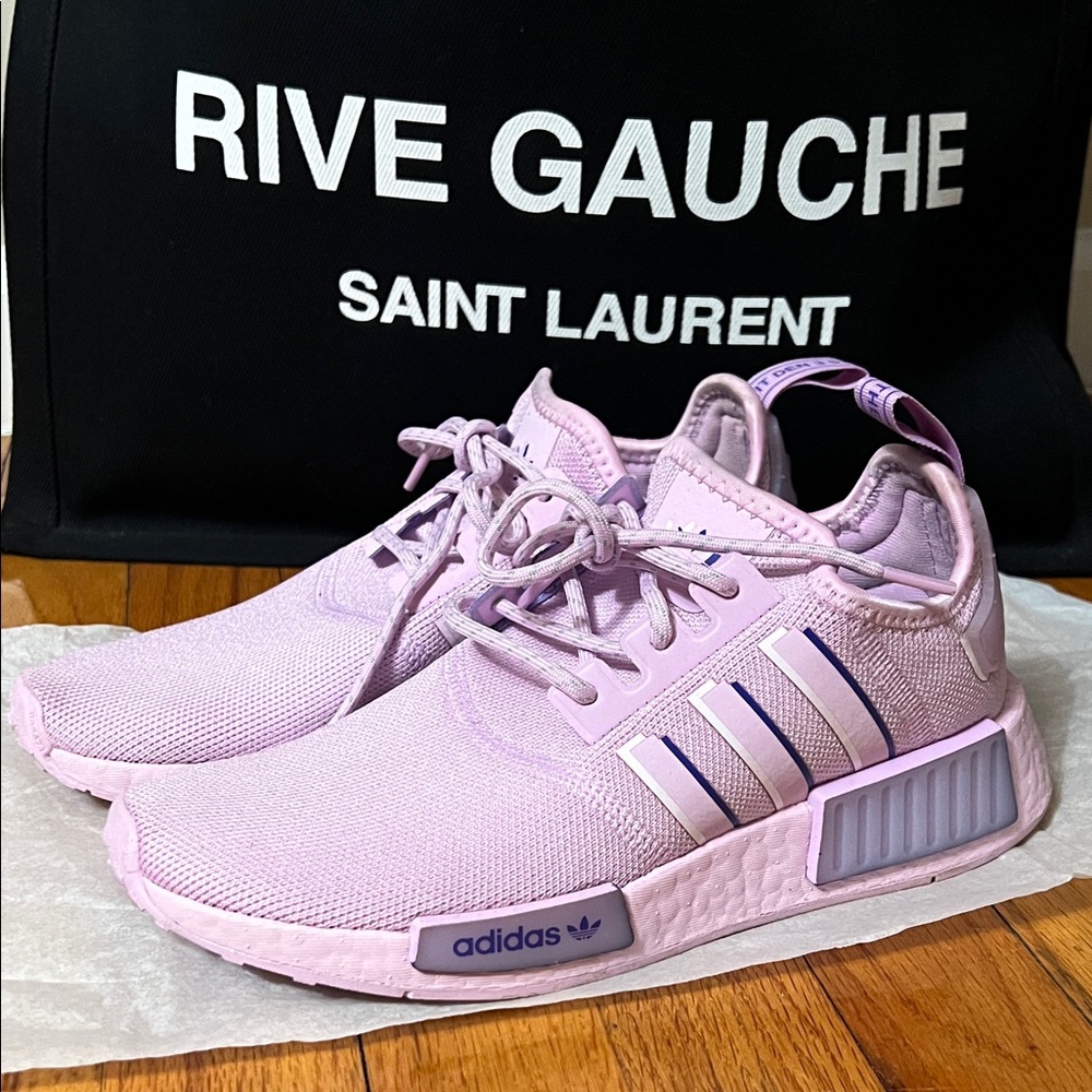 FREE cap. Adidas Pastel Purple Lavender Sneakers with FREE matching cap